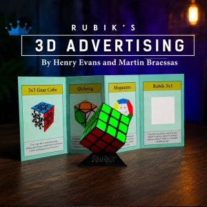 Publicidad 3D - Cubo de Rubik by Henry Evans
