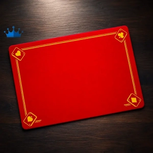 Close up pad Red 40 x 28 with Aces