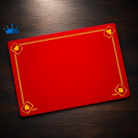 Close up pad Red 40 x 28 with Aces