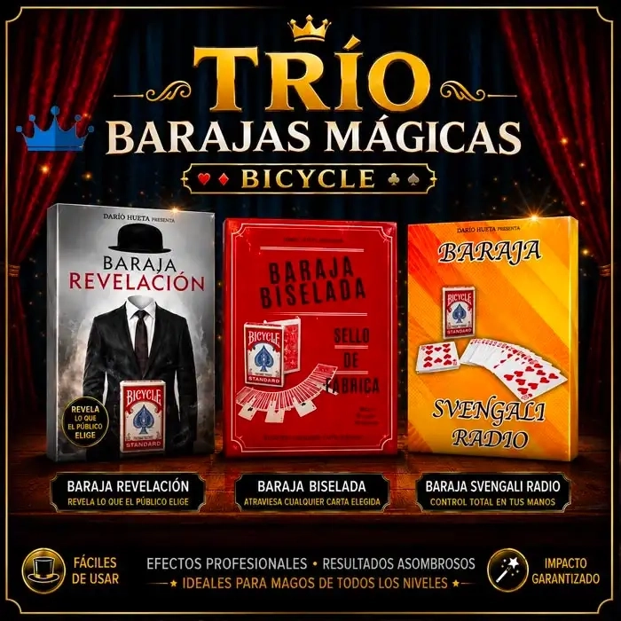 Trio Barajas Mágicas Bicycle Trio Barajas Mágicas Bicycle
