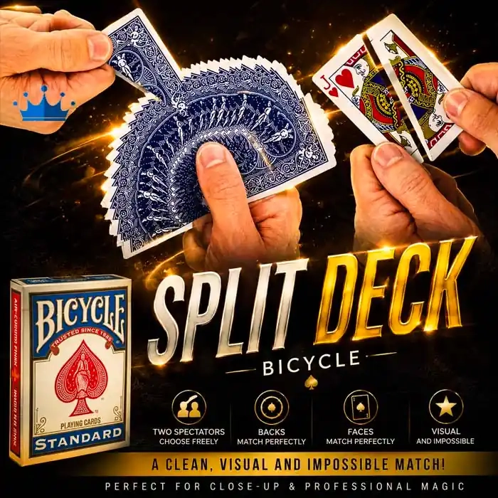Split Poker Deck Bicycle
