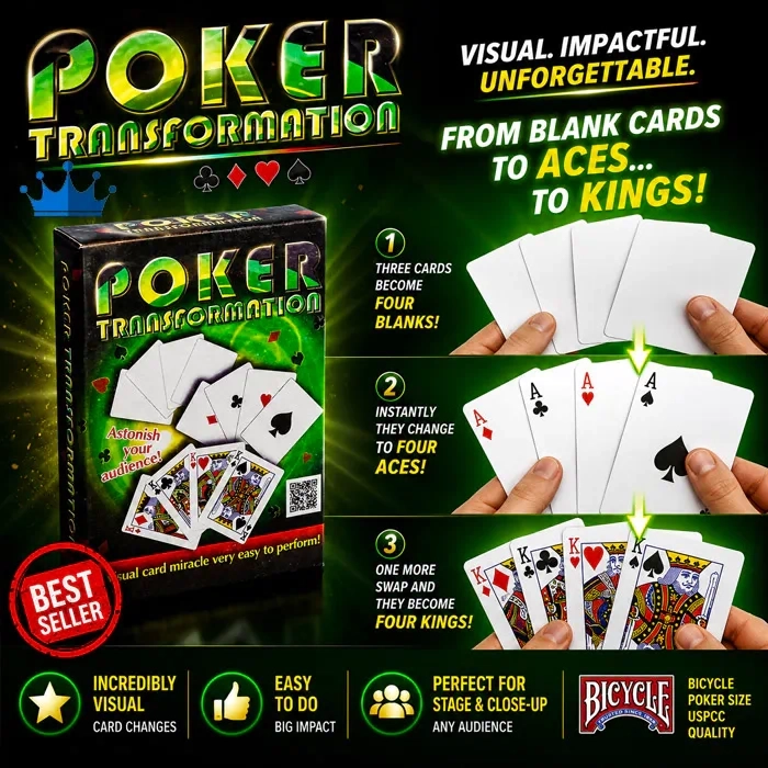 Transformación de poker - Bicycle