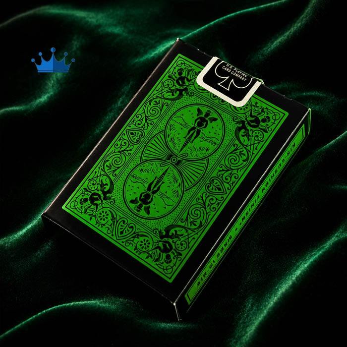 Baraja Bicycle Reverse Green Baraja Bicycle Reverse Green