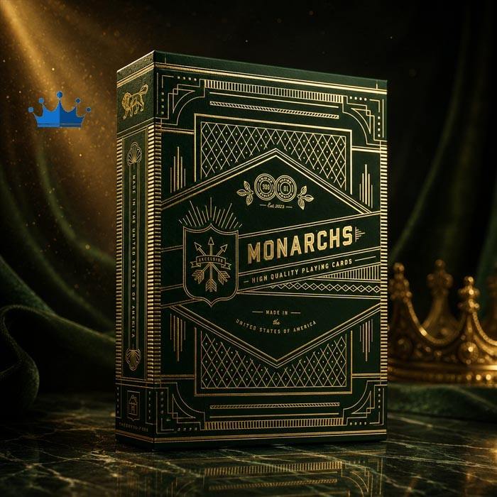 Baraja Monarch Verde