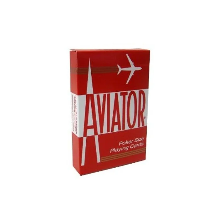 Baraja Aviator Roja