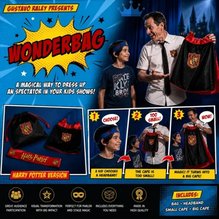 Capa Mágica Wonderbag Gustavo Raley Capa Mágica Wonderbag Gustavo Raley