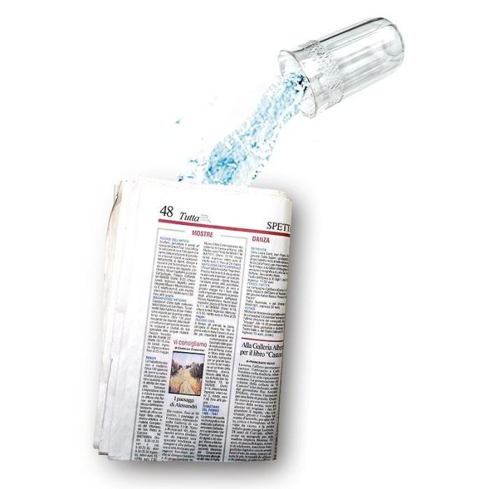Liquid in the Newspaper Liquid in the Newspaper