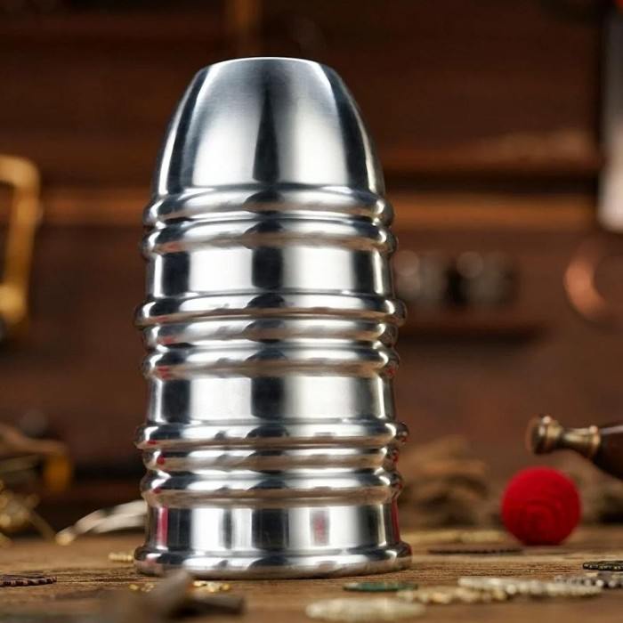 Aluminum Alloy Cups and Balls Set by TCC Magic Aluminum Alloy Cups and Balls Set by TCC Magic