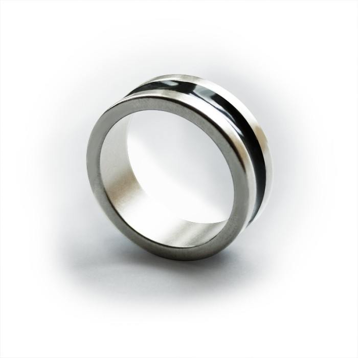 Magnetic ring - Dark line - Medium (19 mm) Magnetic ring - Dark line - Medium (19 mm)