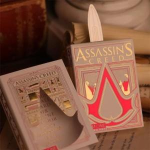 Assassins Creed Legacy Playing Cards - White Hidden Blade Edition