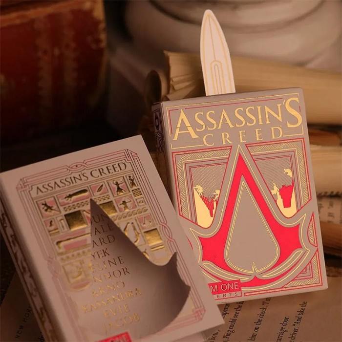 Assassins Creed Legacy Playing Cards - White Hidden Blade Edition Assassins Creed Legacy Playing Cards - White Hidden Blade Edition