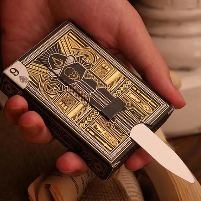 Assassins Creed Legacy V2 Playing Cards - Black Hidden Blade Edition Assassins Creed Legacy V2 Playing Cards - Black Hidden Blade Edition