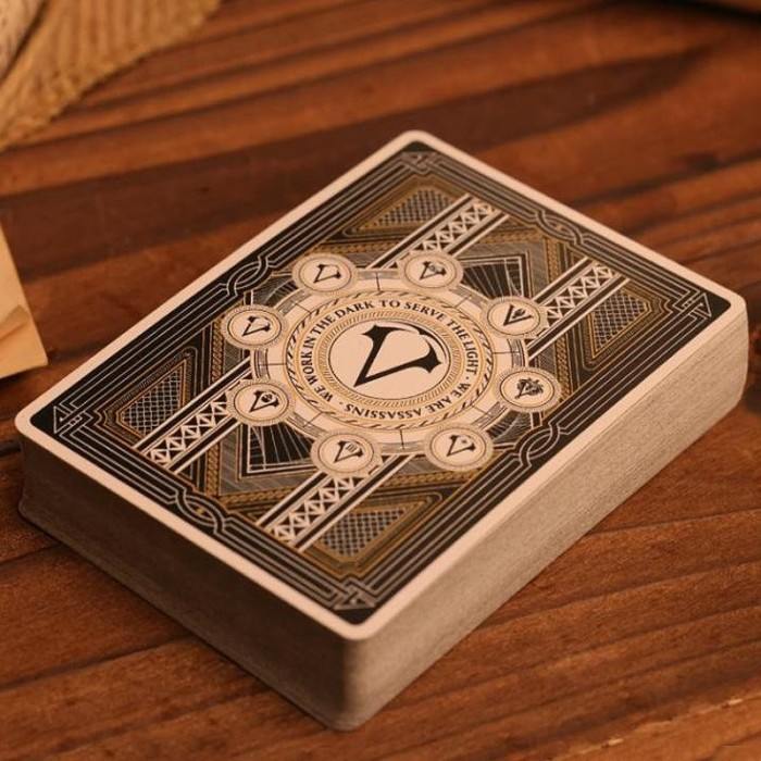 Assassins Creed Legacy V2 Playing Cards - Black Hidden Blade Edition Assassins Creed Legacy V2 Playing Cards - Black Hidden Blade Edition
