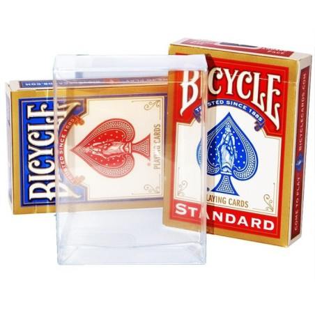 Clear Plastic Case - For Poker Size Decks Clear Plastic Case - For Poker Size Decks
