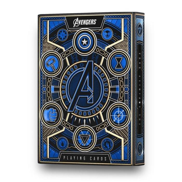 Avengers Blue Playing Cards by Theory11 Avengers Blue Playing Cards by Theory11