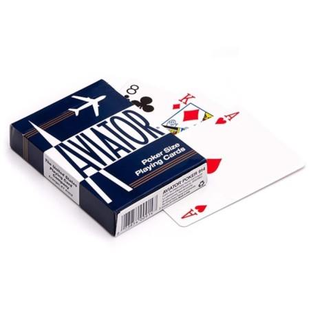 Aviator - Poker size - Blue Aviator - Poker size - Blue