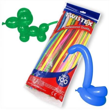 Twistex Balloons 260 - 100 pcs. per bag Twistex Balloons 260 - 100 pcs. per bag