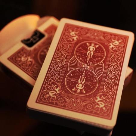 Bicycle - Metallic Deck Ruby Bicycle - Metallic Deck Ruby