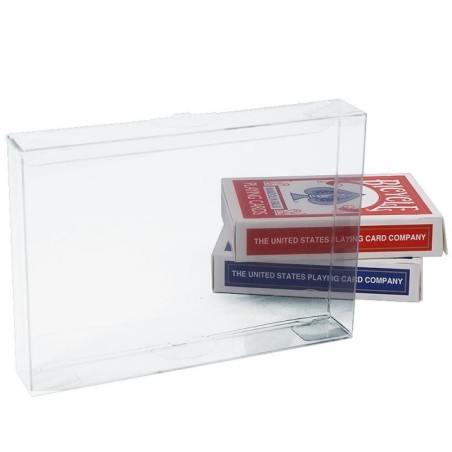 Box Transparent - For 2 decks Box Transparent - For 2 decks