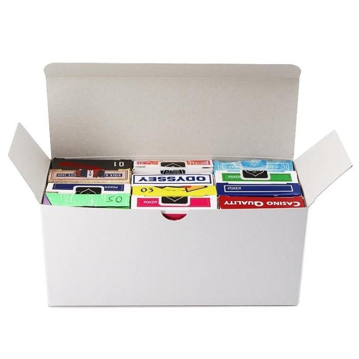 Box for 12 decks - White