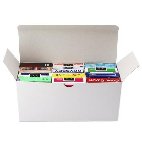 Box for 12 decks - White