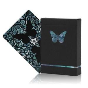 Butterfly Seasons Playing Cards - Winter (marked)