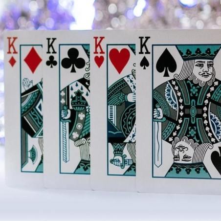 Butterfly Seasons Playing Cards - Winter (marked)