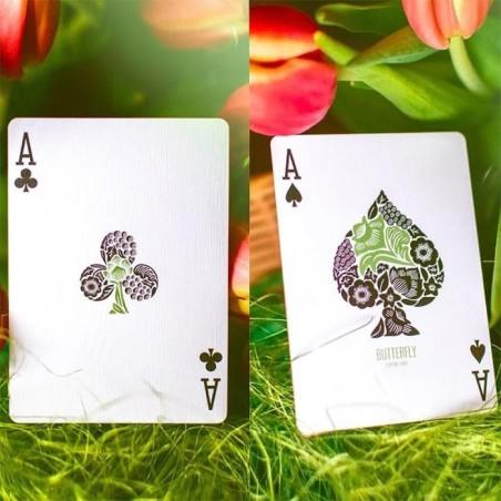 Butterfly Seasons Playing Cards - Spring (marked)