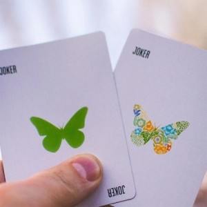 Butterfly Seasons Playing Cards - Spring (marked)