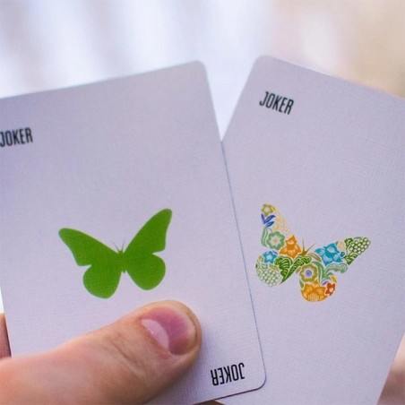 Butterfly Seasons Playing Cards - Spring (marked)