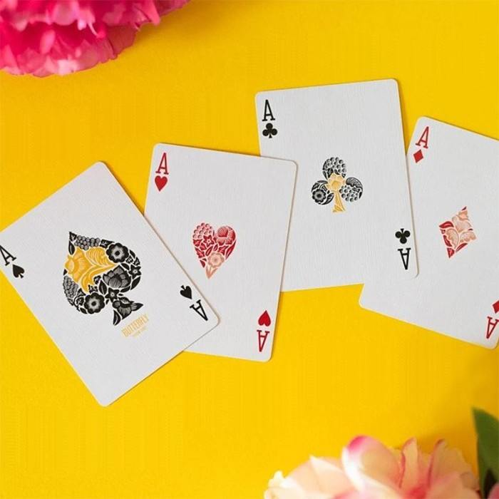 Butterfly Seasons Playing Cards - Summer (marked)
