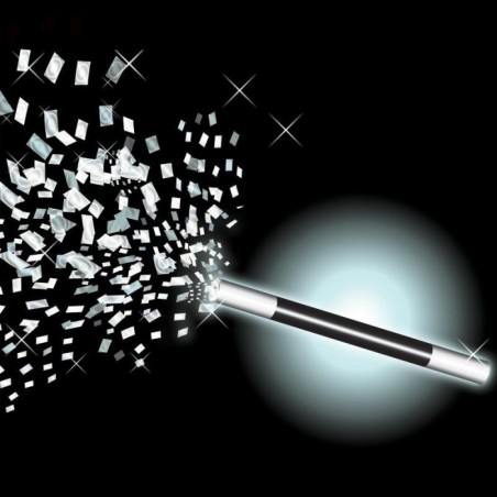 Climax Wand - Silver confetti Climax Wand - Silver confetti