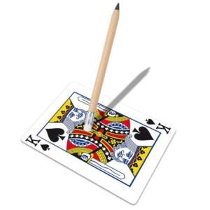 Telekinetic Playing card
