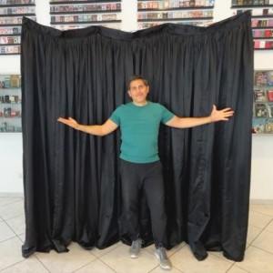 Instant Backdrop - with black cloth