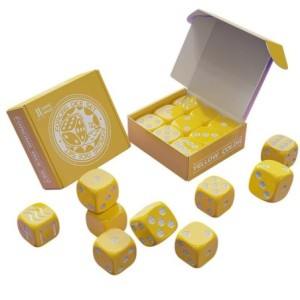 Forcing Dice Set by Iarvel Magic - Forcing plus Normal Dice - Yellow