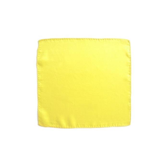 Silk Squares - 45 cm (18 inches) - Lemon