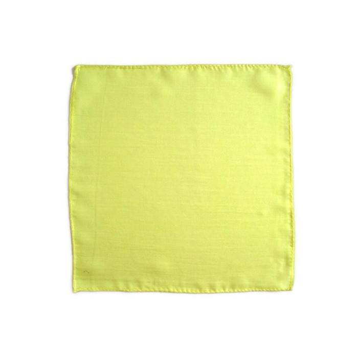 Silk Squares - 60 cm (24 inches) - Lemon
