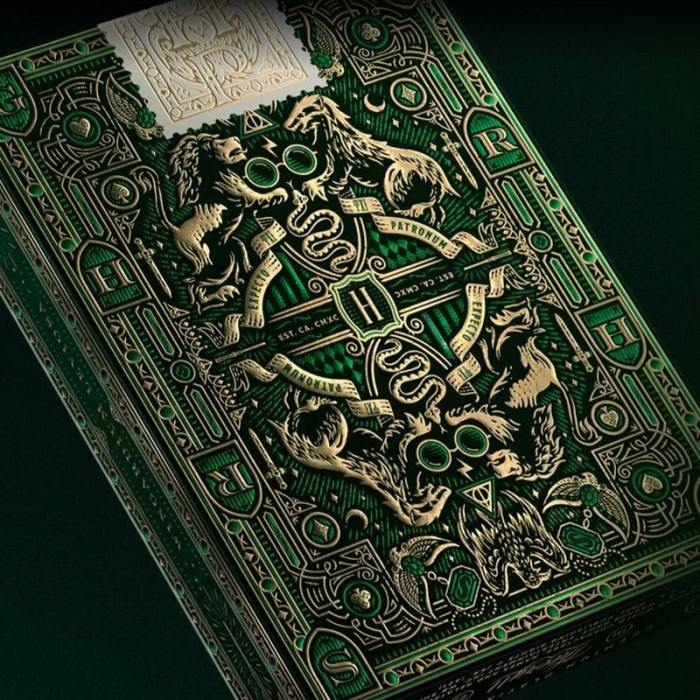 Harry Potter deck - Green (Slytherin)