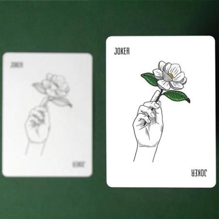 Magnolia Playing Card