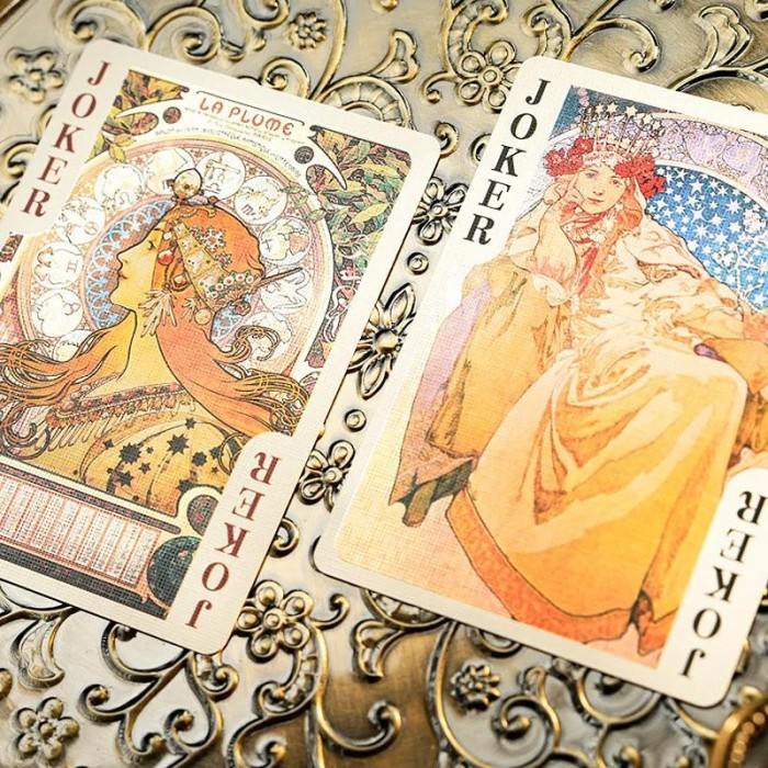 Mucha Playing Cards by 52 MUSÉE - Standard edition