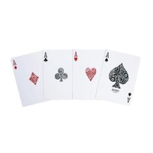 Original 3rd Edition Butterfly Playing Cards with video tutorials - Red (marked)