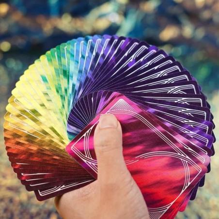 Rainbow HOLO Playing Cards by TCC Fashion Rainbow HOLO Playing Cards by TCC Fashion