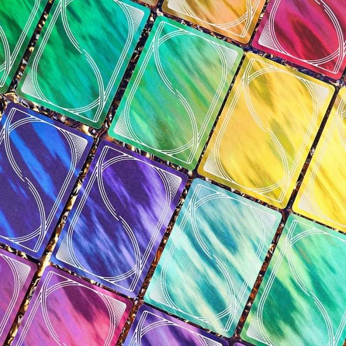 Rainbow HOLO Playing Cards by TCC Fashion Rainbow HOLO Playing Cards by TCC Fashion