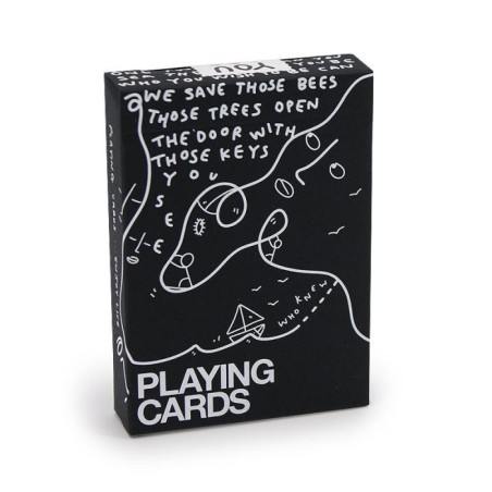 Shantell Martin Playing Cards - Black