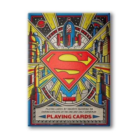 Superman playing cards