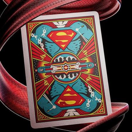 Superman playing cards