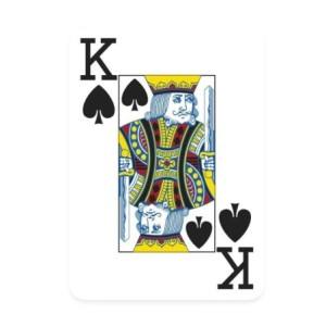Modiano playing cards - Texas Poker 2 Jumbo index Blue