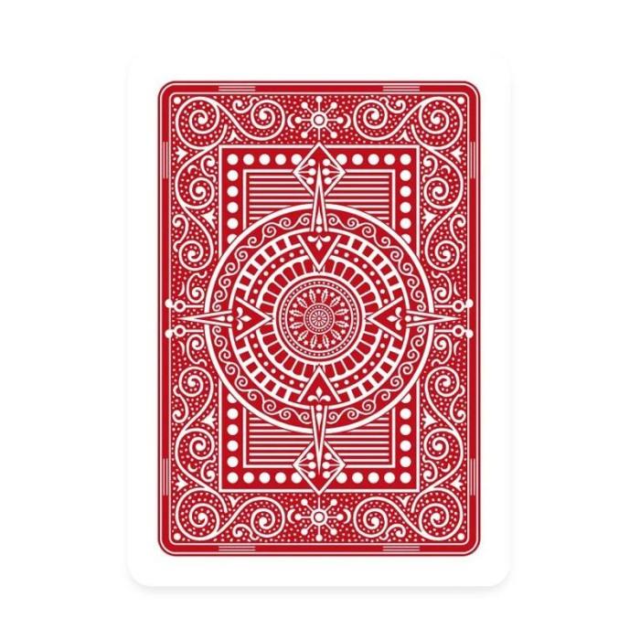 Modiano playing cards - Texas Poker 2 Jumbo index Red