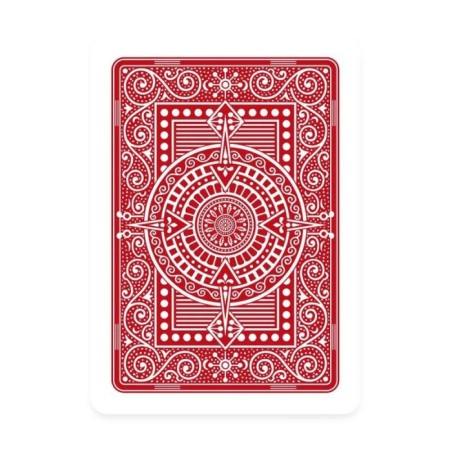 Modiano playing cards - Texas Poker 2 Jumbo index Red
