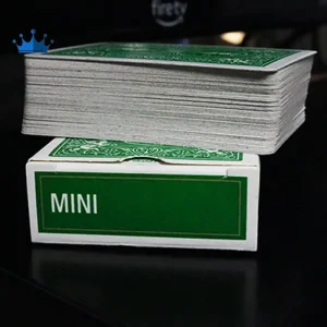 Baraja mini Bicycle verde